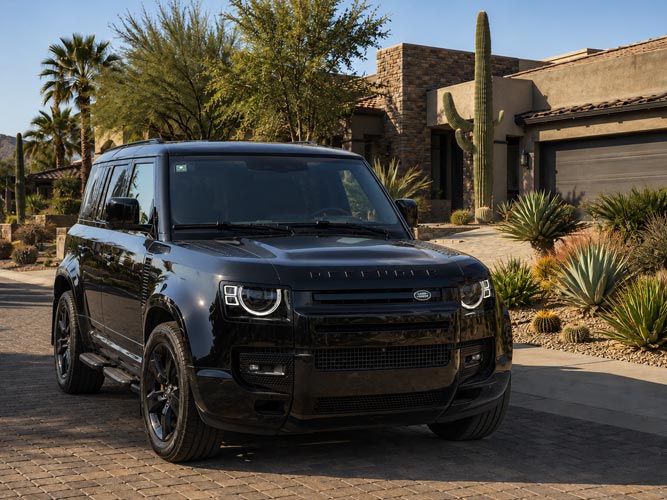 Range-Rover after professional detailing
