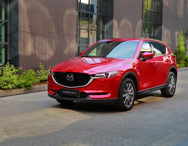 Mazda after professional detailing